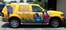 Vehicle Wraps: Chevy Tahoe Vehicle Wrap for Busch Gardens Tampa Bay.